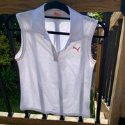 Puma white golf tank M