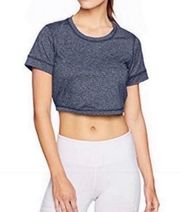 Splendid Academy Blue Athletic Crop Top