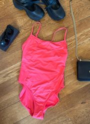 One Piece Swimsuit Pink