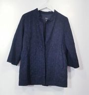 Eileen Fisher Wool Blend Light Jacket