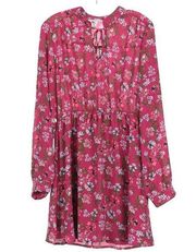 Rokoko High Collar Floral Print Large Dress NWT