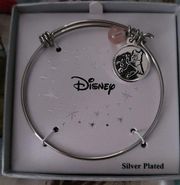 NIB DISNEY© WINNIE THE POOH THE SMALLEST THINGS SILVER PLATED BANGLE