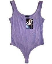 NWT Naked Wardrobe Iris Purple Tank Top Bodysuit