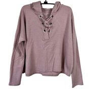 Beyond Yoga Lace Up Sweatshirt