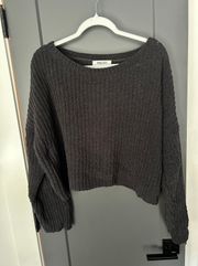 Black Knit Sweater