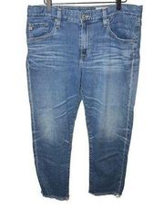 AG Adriano Goldschmied Women's The Ex Boyfriend Slim Denim Jeans Size 31