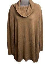 NWOT H by Halston Cowl Neck Sweater