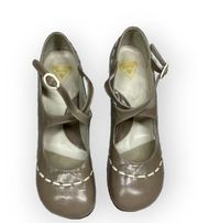 Malibran criss cross  Mary Jane style shoes size 11