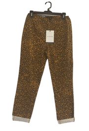 ,Animal Print,Cropped,High Rise, Stretch Pants,Size 4,New With Tags