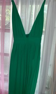 Long Green Formal Dress