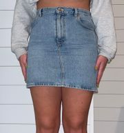 Jean Mini Skirt