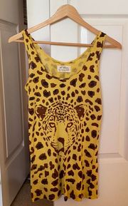 Tiger Face Tank Size Small