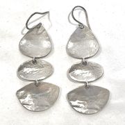 SILPADA Sterling Silver Rendezvous Graduated Triple Drop Earrings