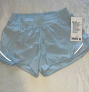 Hotty Hot Shorts 4” Light Blue LR