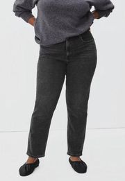 NWT Everlane The Cheeky Jean in Washed Black