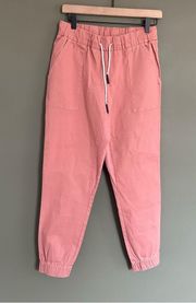 Varley pink joggers size x- small