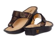 Alegria Carina Wedge Sandal, Bronze