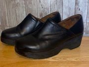 Women's Shoes for Crews Black Juno Slip on Resistant Clog Size 8