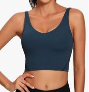 Amazon Workout Top with built-in bra