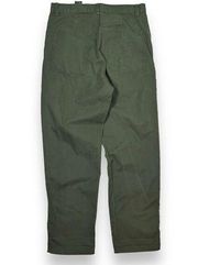 COS High Waisted Chino Khaki Pants Womens 6 Green