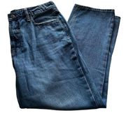 NWOT Old Navy Womens Distressed Blue Jeans Large