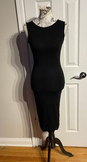 vintage y2k Slip Bodice Pencil fitted Bodycon LBD Shift Sheath Boat crew scoop midi Party Cocktail