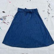 Vintage  Denim Skirt