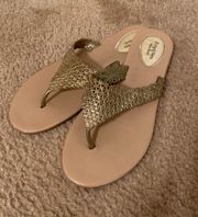 Sparkly Gold Sandals