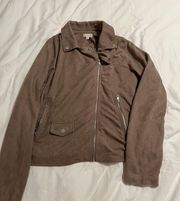 Suede Jacket 