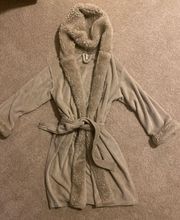 Faux Fur Robe