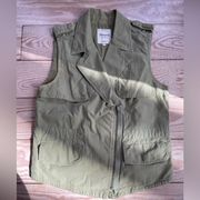 Madewell Modern Safari Vest size small