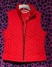 Tommy Hilfiger red vest size large