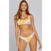 New. L*SPACE tie dye bikini set. S-top/XS-bottom. Retails $198