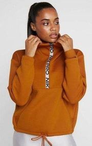 Nike  Pro Mockneck Sweatshirt Rust/Brown XXL