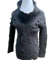 Diésel Tunic Wool Sweater Dress Black M
