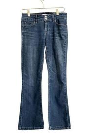 Paige Hidden Boot Jeans Women’s 28 Blue Mid Rise