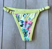 Reversible Floral Cheeky Bikini Bottoms Medium