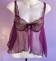 𝅺secret Treasures Royal Purple Camisole Size large