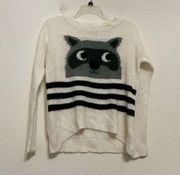 Rewind trash pandas raccoon sweater L