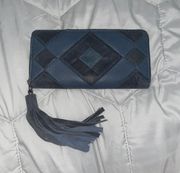 NWOT Miren Patchwork Zip Wallet