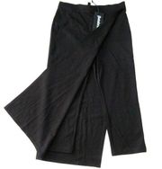 NWT Betabrand Sassiest in Black Pull-on Skirt Overlay Cropped Legging Pants S