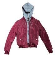 Ambiance, small, red reflective bomber