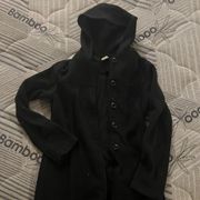 Poetry medium black long sleeve coat