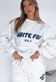 White Fox Crewneck