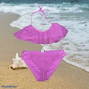 Hot Water flounce bikini