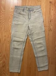 Target - Wild Fable High Rise Mom Jeans, Light Wash, Size 0, EUC