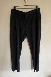 High Rise Black Trousers