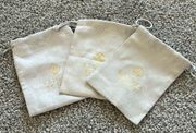 set of 3 empty kendra scott jewelry bags