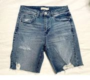 Francesca’s brand Denim Bermuda Shorts