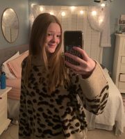 Animal Print Sweater